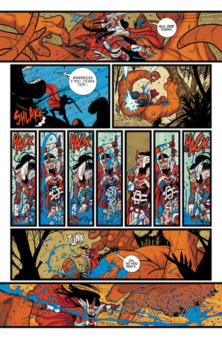Final Journey Into Mystery #648 (Art by Schiti, Bellaire, and letterer Clayton Cowles)